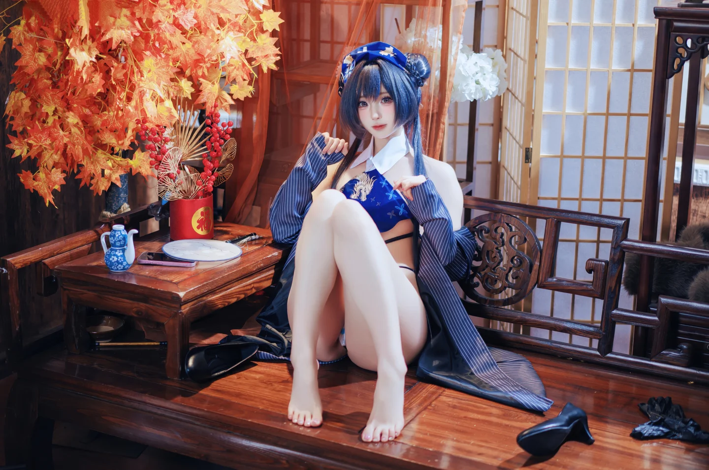 西园寺南歌 - No.036 蔚蓝档案·妃咲 [50P-430MB] tg@simisebaisi 【丝足阁】036.webp